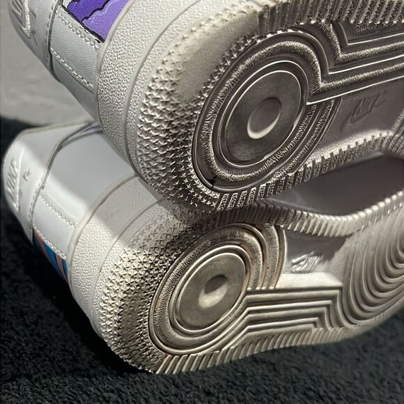 🔥 Custom NIKE AIR FORCE 1 Low Sneakers - RARE One of One - Women Sz 9.5 / Mens - Picture 9 of 11